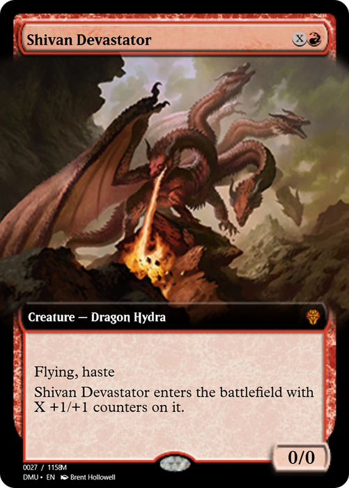 Shivan Devastator (PRM-103434) - mythic