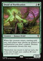 Druid of Purification (DRC-049) - rare