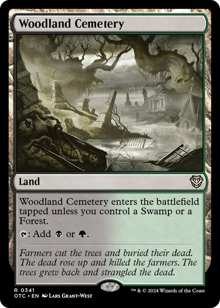 Woodland Cemetery (OTC-341) - rare