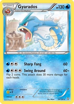 Gyarados (024) - DE  - Rare
