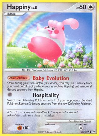 Happiny (076/127) - P  - Common