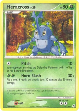 Heracross (028/130) - DAP  - Rare