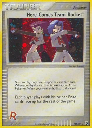Here Comes Team Rocket! (111) - TRR  - Secret Rare - Holofoil