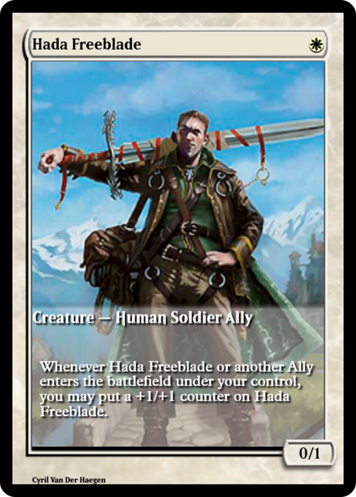 Hada Freeblade (PRM-43558) - uncommon - Foil