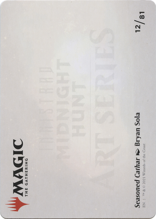 Seasoned Cathar // Seasoned Cathar (AMID-012) - common (Borderless)