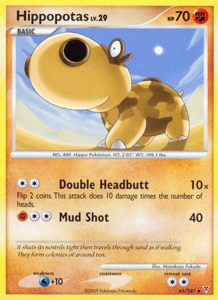 Hippopotas (061) - SV  - Uncommon