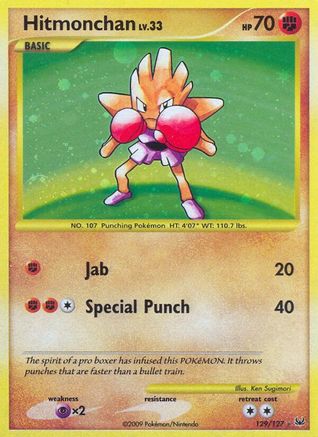 Hitmonchan (129) - P  - Secret Rare - Holofoil