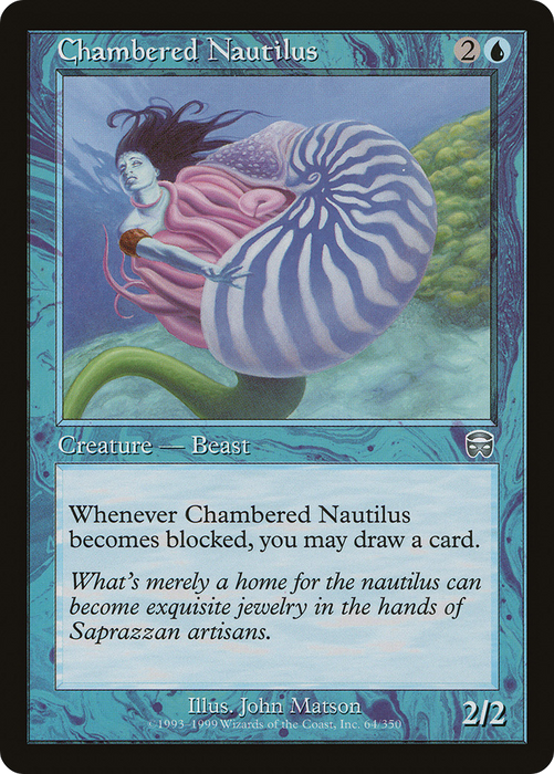 Chambered Nautilus (MMQ-064) - uncommon