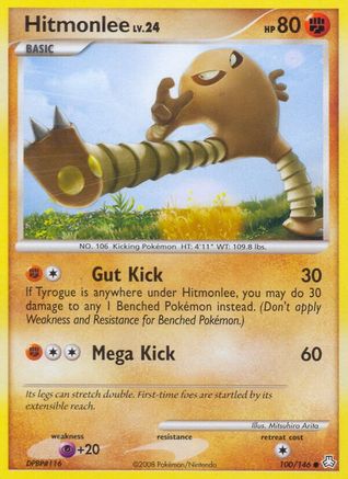 Hitmonlee (100) - LA  - Common