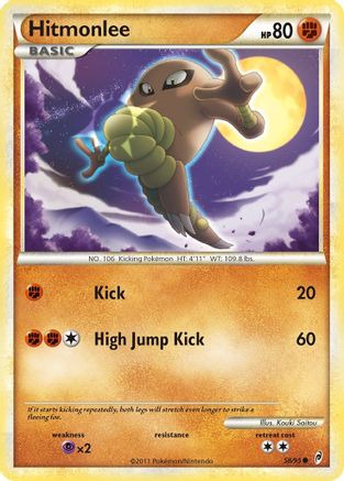 Hitmonlee (058/95) - COL  - Common