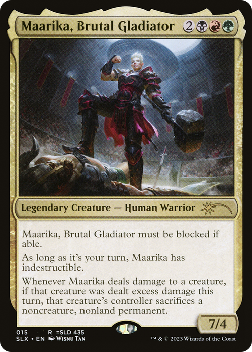 Maarika, Brutal Gladiator (SLX-015) - rare