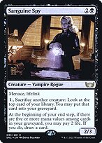 Sanguine Spy (PRE-93S) - rare - Foil