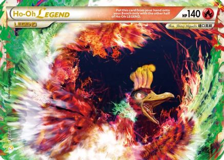 Ho-Oh Legend (Top) (111) - HS  - Ultra Rare - Holofoil