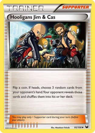 Hooligans Jim & Cas (095/108) - DE  - Uncommon