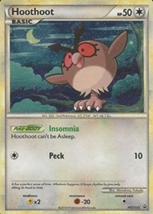 Hoothoot (HGSS05) - HP  - Promo - Holofoil
