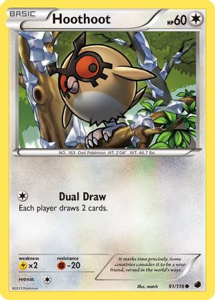 Hoothoot (091) - PF  - Common