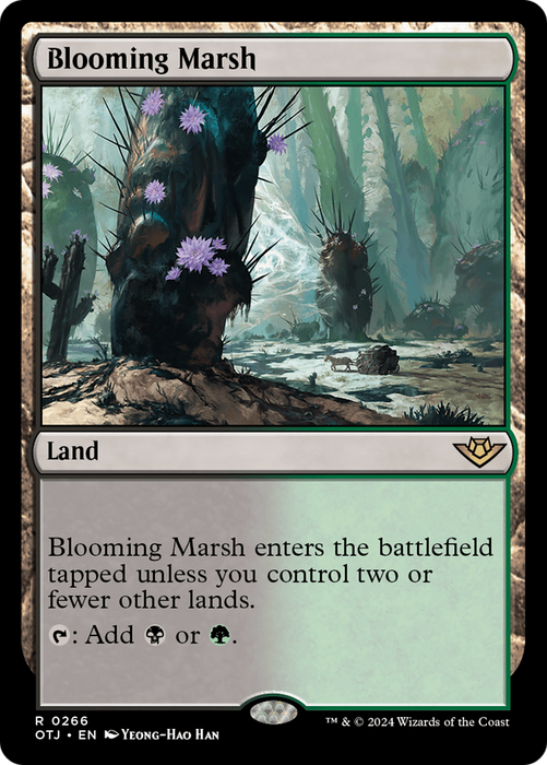 Blooming Marsh (OTJ-266) - rare - Foil