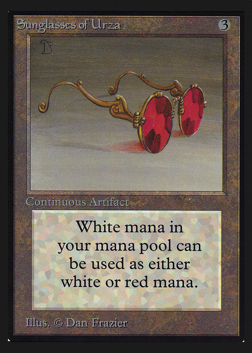 Sunglasses of Urza (CED-272) - rare