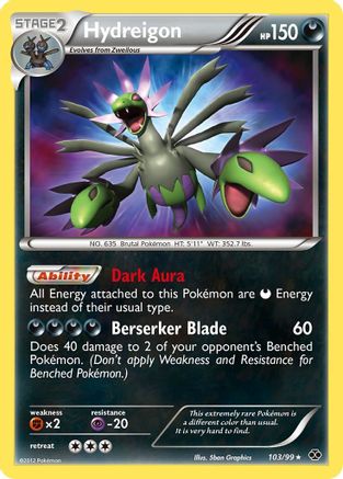 Hydreigon (103) - ND  - Secret Rare - Holofoil