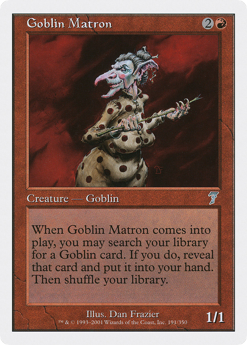 Goblin Matron (7ED-191) - uncommon