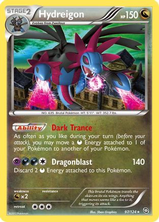 Hydreigon (97) (097) - DE  - Holo Rare - Holofoil