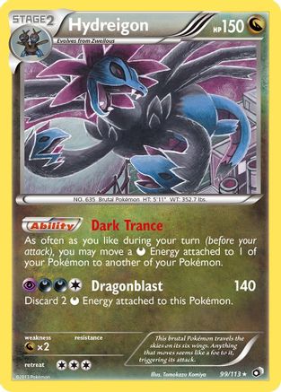 Hydreigon (099/113) - LT  - Holo Rare - Holofoil