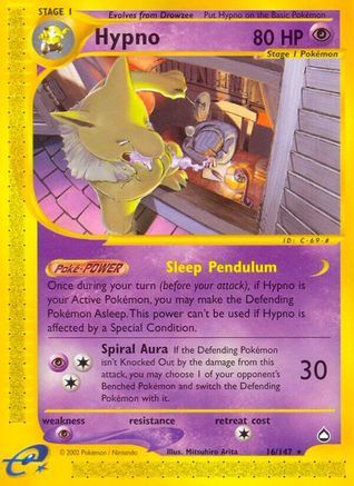 Hypno (016) - A  - Rare