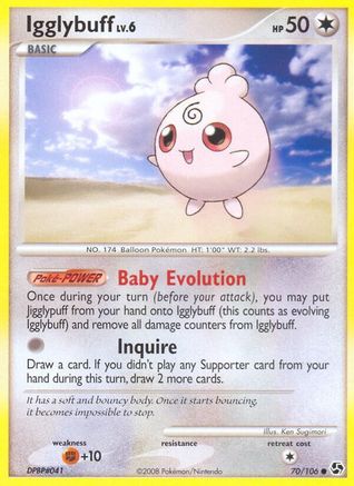 Igglybuff (070) - GE  - Common - Reverse Holofoil