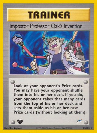 Impostor Professor Oak's Invention (094) - ND  - Rare - Unlimited
