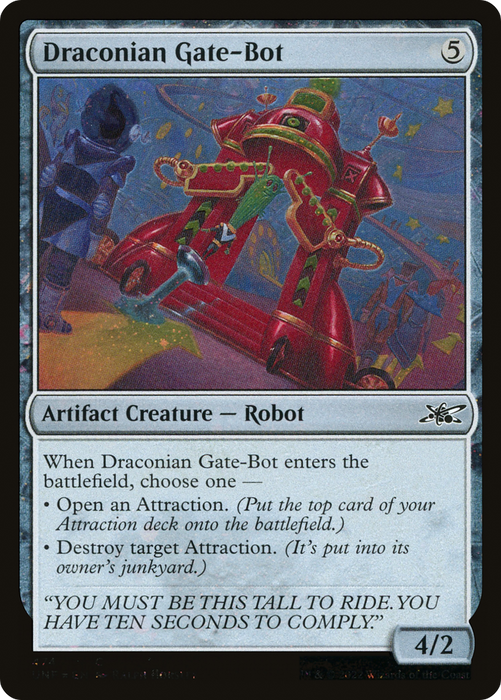 Draconian Gate-Bot (UNF-474) - common - Foil