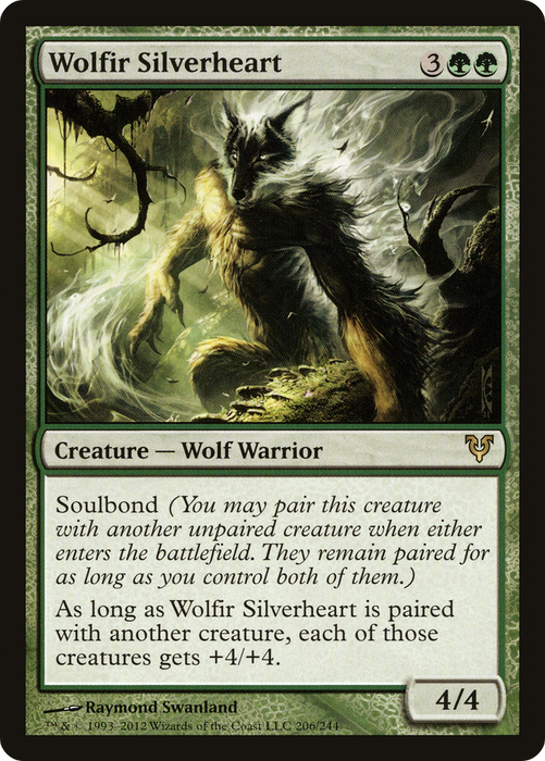 Wolfir Silverheart (AVR-206) - rare - Foil