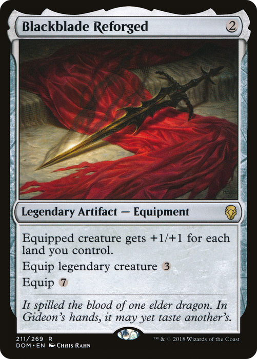 Blackblade Reforged (DOM-211) - rare - Foil