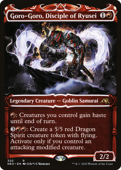 Goro-Goro, Disciple of Ryusei (NEO-320) - rare: (Showcase)
