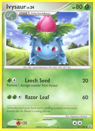 Ivysaur (051/132) - SW  - Uncommon
