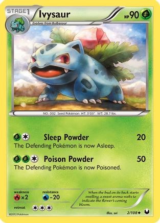 Ivysaur (002) - DE  - Uncommon - Reverse Holofoil