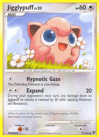 Jigglypuff (072/106) - GE  - Common - Reverse Holofoil