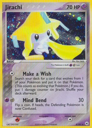 Jirachi (008/101) - HL  - Holo Rare - Reverse Holofoil
