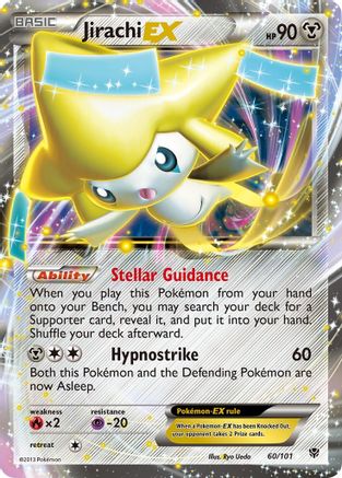 Jirachi EX (060/101) - PB  - Ultra Rare - Holofoil