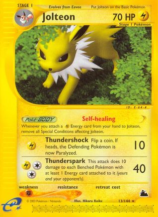 Jolteon (13) (013) - S  - Rare