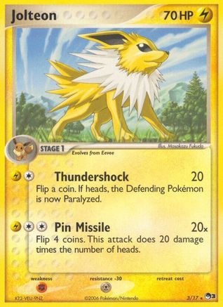 Jolteon (003/017) - PS3  - Rare - Holofoil