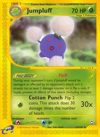 Jumpluff (017) - A  - Rare
