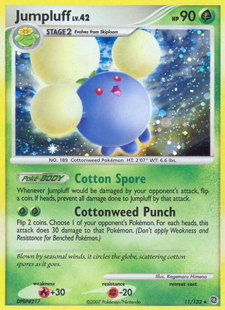 Jumpluff (011) - SW  - Holo Rare - Reverse Holofoil
