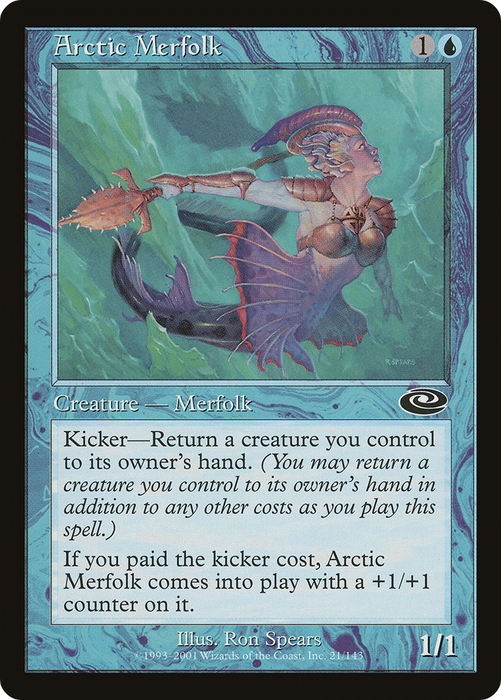 Arctic Merfolk (PLS-021) - common - Foil