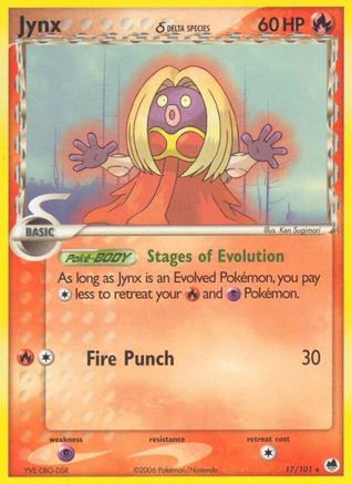Jynx (Delta Species) (017) - DF  - Rare