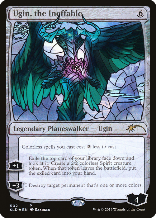 Ugin, the Ineffable (SLD-502) - rare - Foil