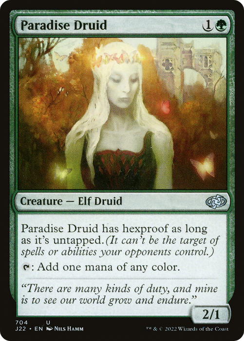 Paradise Druid (J22-704) - uncommon