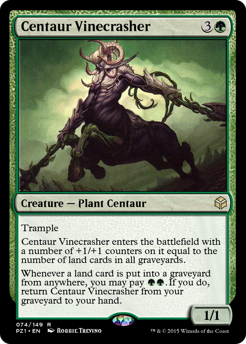 Centaur Vinecrasher (PZ1-074) - rare - Foil