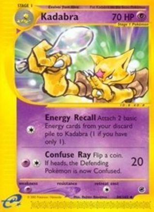 Kadabra (084/165) - E  - Uncommon - Reverse Holofoil