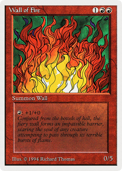 Wall of Fire (SUM-183) - uncommon