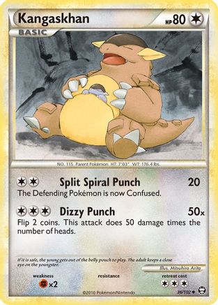 Kangaskhan (036) - T  - Uncommon